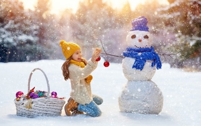 20 загадок про сніговика та снігову бабу українською мовою